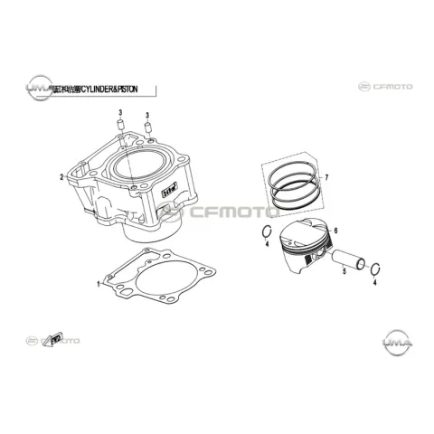 CFMoto CF NK 250 Piston