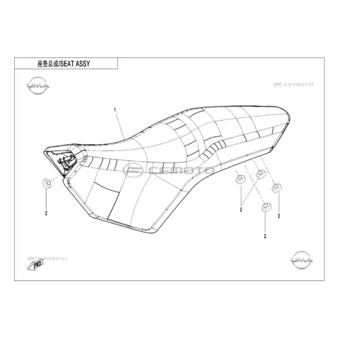CFMoto CF700CLX Adv (CF700-2C) E5 Sele