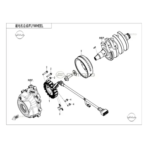 CFMoto 450 CL-C Stator