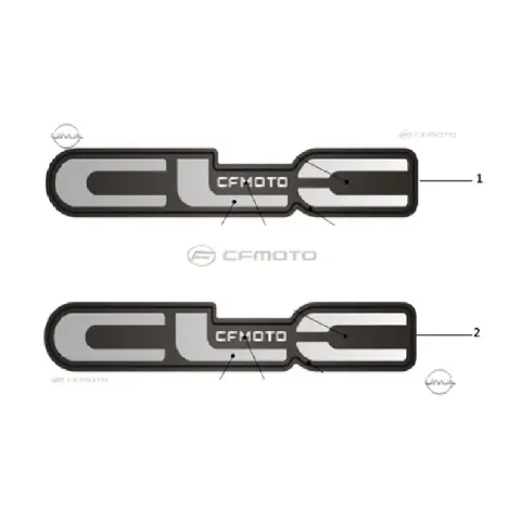 CFMoto 450 CL-C Benzin Deposu Yan Amblemi Sol