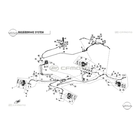 CFMoto CF1000UTR-C (Zforce) 1000SPORT-R (T1B) Ön Fren Kaliper Gövdesi Sağ – 3. fotoğraf