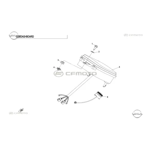 CFMoto Zforce 1000 (T1B) Gösterge Paneli Komple