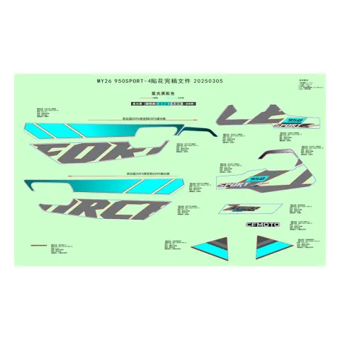 CFMoto Zforce 950 Sport-4 (CF1000STR-3L) (T1B) (2026) Etiket (CF1000STR-3L) Siyah MDL – 1. fotoğraf