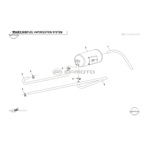 CFMoto CF1000ATR (T3B) Benzin Hortumu İi