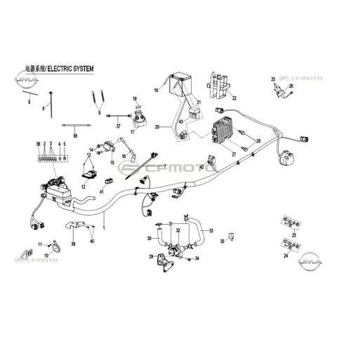 CFMoto CF600ATR-2L (T3B) ECU