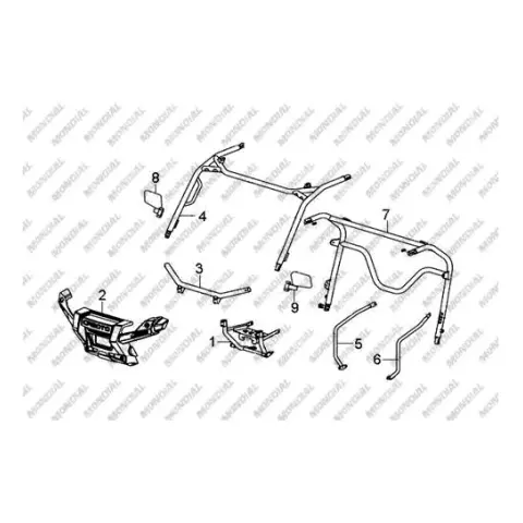 CFMoto Uforce 550 UTV Vinc Motoru – 3. fotoğraf