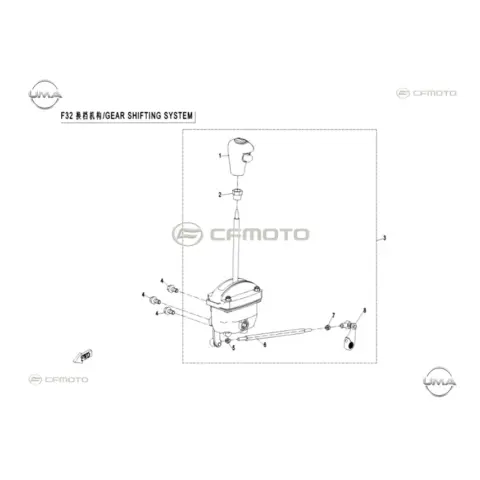 CFMoto Uforce 550 UTV Vites Degistirme Kontrol Mili – 2. fotoğraf