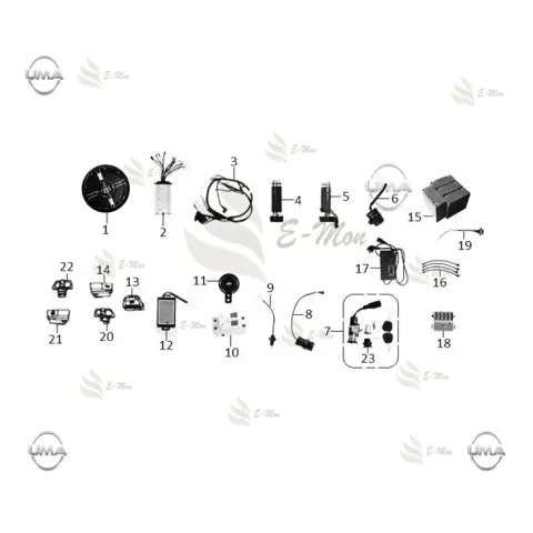E-Mon Duo-Bike Korna