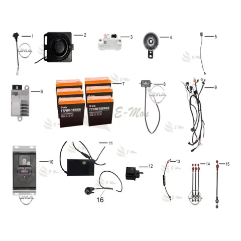 E-Mon G5 Şarj Cihazı 72V 20AH – 3. fotoğraf