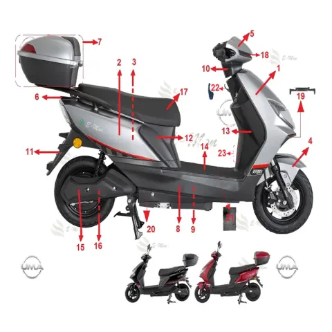 E-Mon Rigby İskelet Numarası Kapağı – 1. fotoğraf