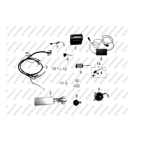 E-Mon Trans Akü 12V 24A (186X106X129/8KG)