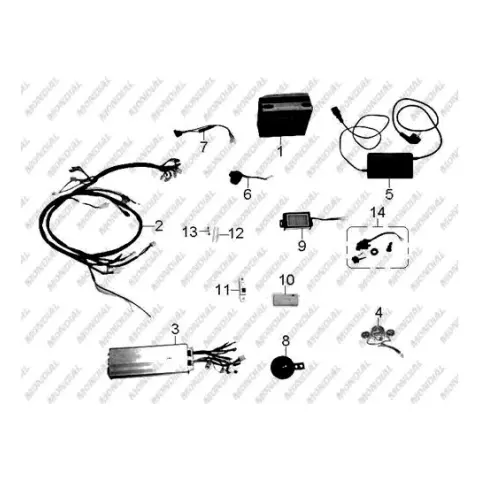 E-Mon Trans 2 Şarj Cihazı 72V 20AH (DC 88.5V 2.5A) – 3. fotoğraf