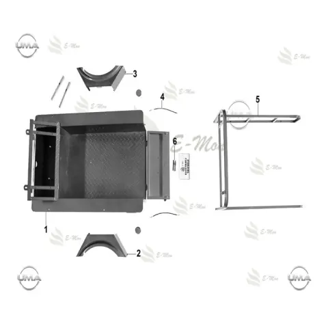 E-Mon TT 3000 Arka Reflektor