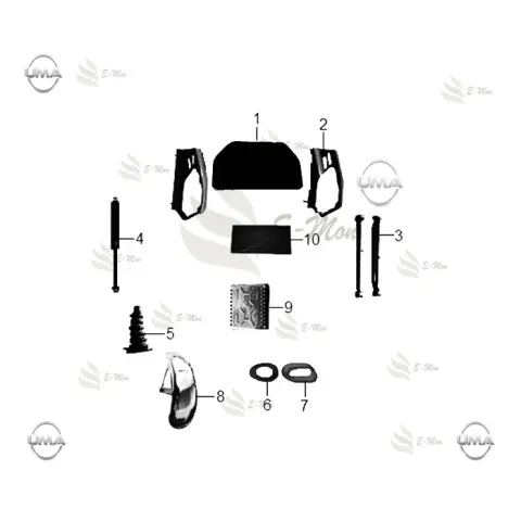 E-Mon TT Car-Go (2016) Koltuk Komple – 3. fotoğraf