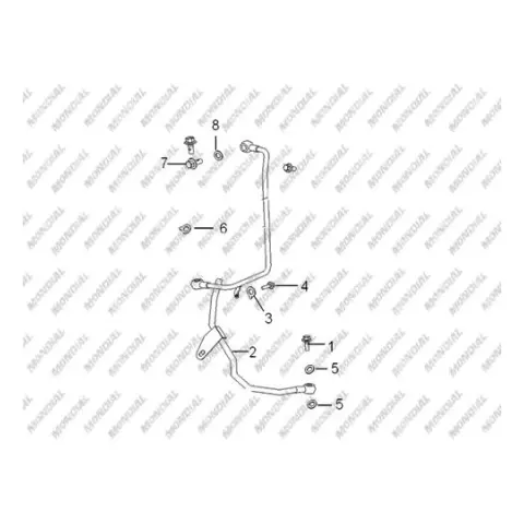 Mondial 250 Spider Ampul 21/5W – 2. fotoğraf