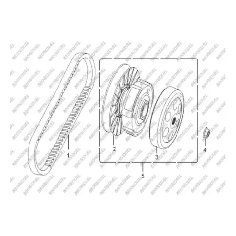 Mondial 250 Spiderx Gidon Kilidi