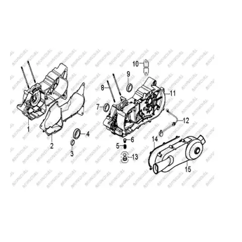 Mondial AU 200 Motor Bağlantı Takozu – 3. fotoğraf