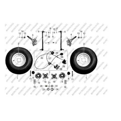 Mondial MD150 Hedge Burç 17X25X10