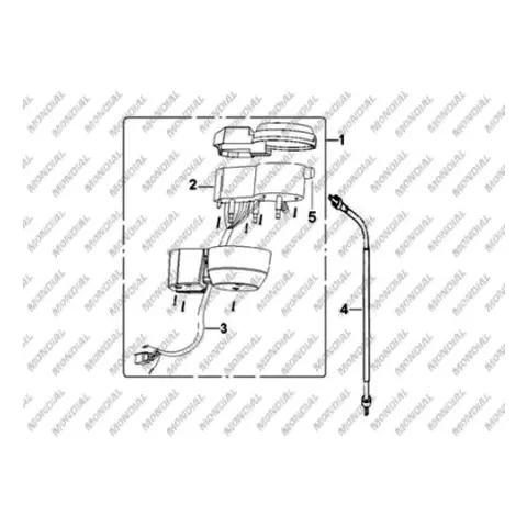 Mondial MD200 Jackal Piston Pim Segmani (15X17X1) – 3. fotoğraf