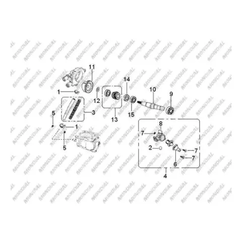 Mondial MD200 Jackal Far Komple