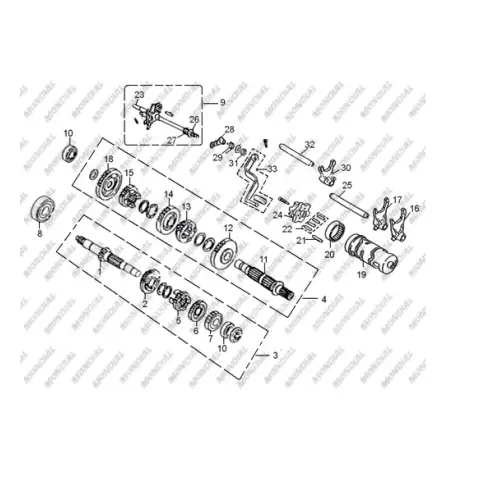 Mondial MD250 Hulk Vites Sabitleyici