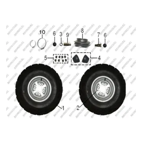 Mondial MD250 Hulk Yağ Keçesi 25X40X5 – 3. fotoğraf