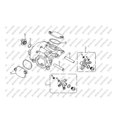 Mondial Terralander 500 Supap Kulbutoru Emme – 3. fotoğraf