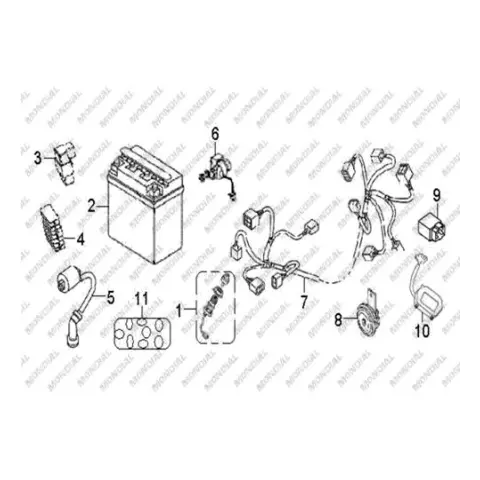 Mondial Terralender 200 Regulator