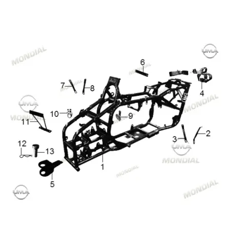 Mondial Terratrack 200 Sol Braket