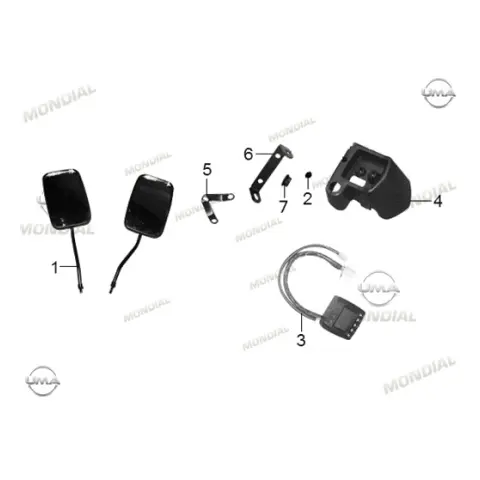 Mondial Terratrack 200 Taclı Somun (M14X1.5)