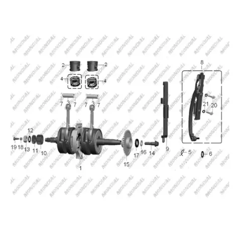 Mondial 250 MCT Bakir Rondela (6X12X1) – 3. fotoğraf