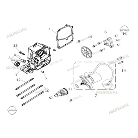 Mondial 150 UT Civata M6X1X45 (Din 6921) – 3. fotoğraf