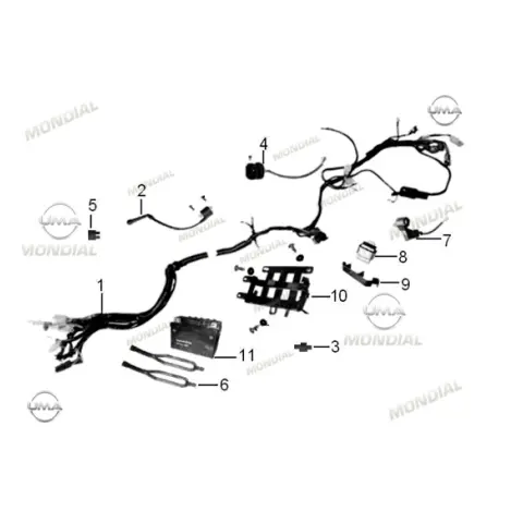 Mondial X-Treme Enduro 250 CDI – 3. fotoğraf