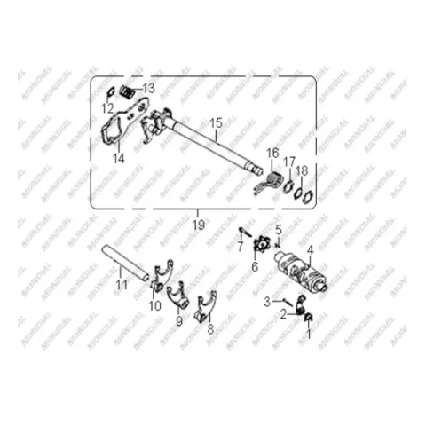 Mondial X-Treme Max 150 Vites Degistirme Mili