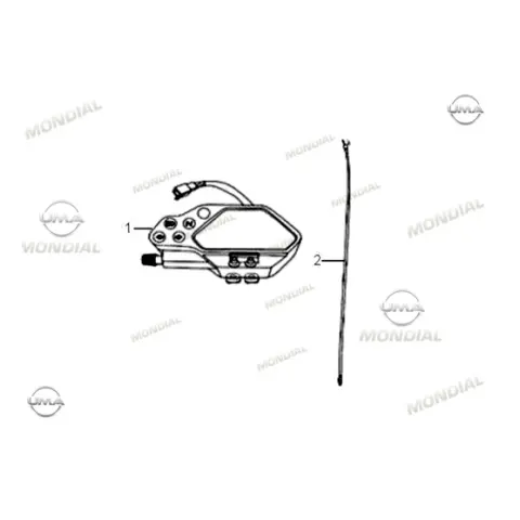 Mondial X-Treme Max 150 Kilometre Teli Komple – 3. fotoğraf