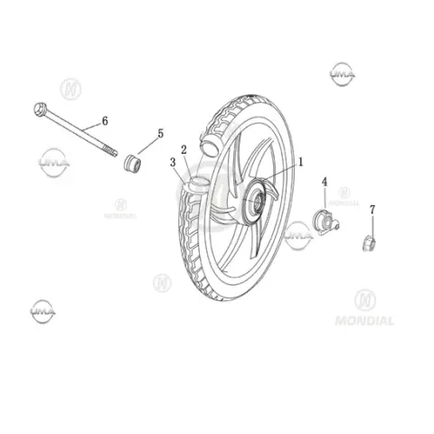 Mondial 100 SFC Automatic (2019) Kilometre Dişli Mekanizmasi