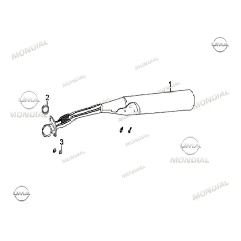 Mondial 100 SFC Exculisive Egzoz Komple
