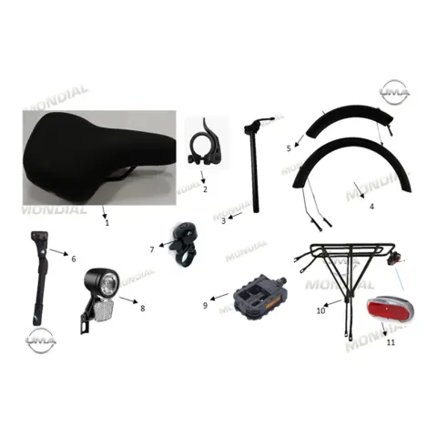 Mondial Prostreet ST Pedal Takımı