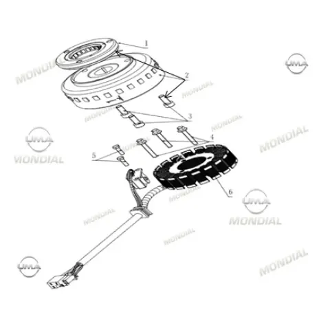 Mondial 400 RX3S Evo Rotor