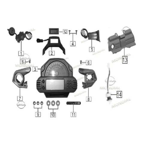 Mondial 400 RX3S Evo Priz