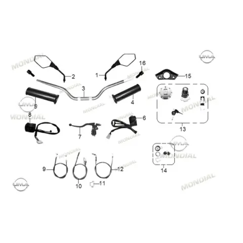 Mondial 400 RX3S Evo Debriyaj Levyesi Komple – 3. fotoğraf
