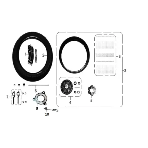 Mondial 400 RX3S Evo ABS Kontrol Sensörü Arka – 2. fotoğraf