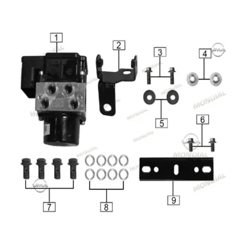 Mondial 400 RX3S Evo ABS Kontrol Unitesi