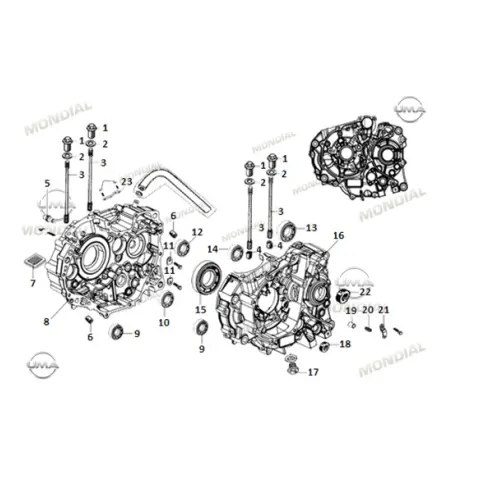 Mondial RX1 Rulman 6203/P63