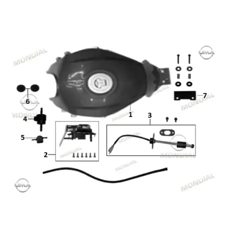 Mondial RX1 Benzin Muslugu