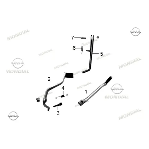 Mondial RX3I Evo 250 Yan Sehpa