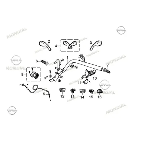 Mondial 100 RT (2011) Gaz Teli – 3. fotoğraf