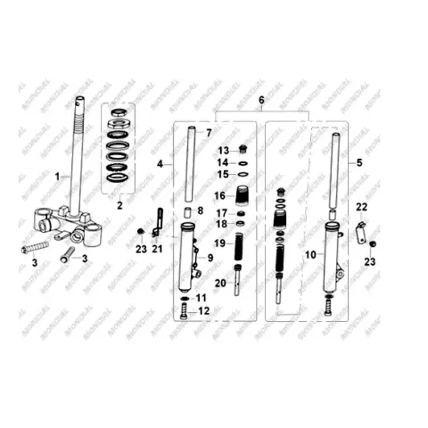 Mondial 125 KV Ön Maşa – 2. fotoğraf