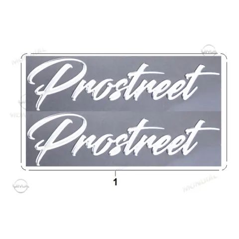 Mondial 125 Prostreet Etiket (Yan Karenaj)