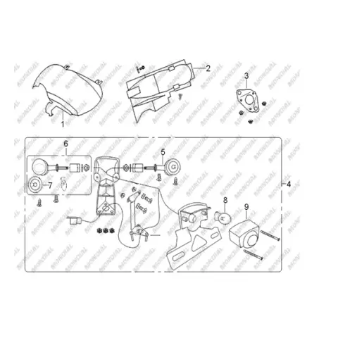 Mondial 125 ZN Arka Stop Camı – 3. fotoğraf